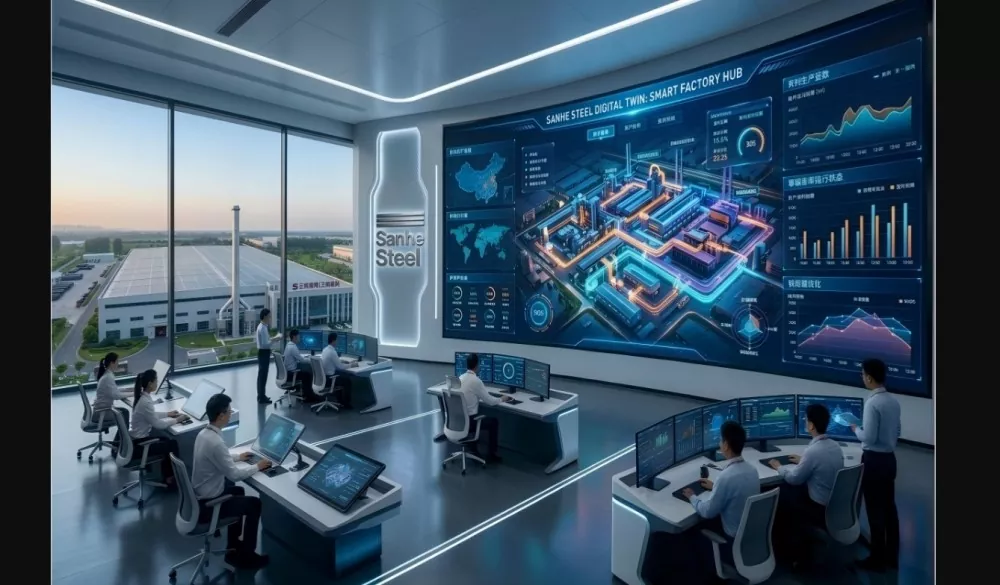 Hard Power bazat pe date: Explorarea „Steel Brain” a companiei Sanhe Steel și a liniei de producție digitalizate