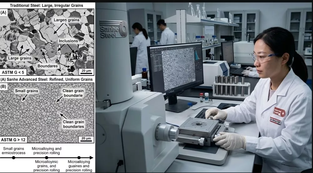 De la o centrală regională la o carte de vizită internațională: structura lanțului global de aprovizionare al companiei Sanhe Iron and Steel pentru 2026 face un alt pas înainte