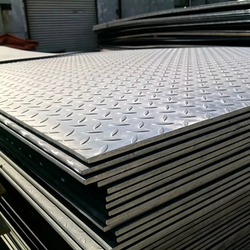 Placă de oțel în carouri laminată la cald pentru platforme